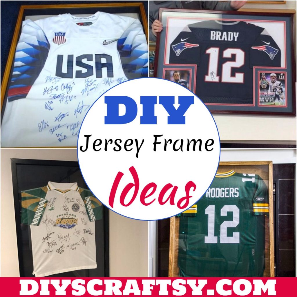 18 DIY Jersey Frame Ideas For Display DIYsCraftsy