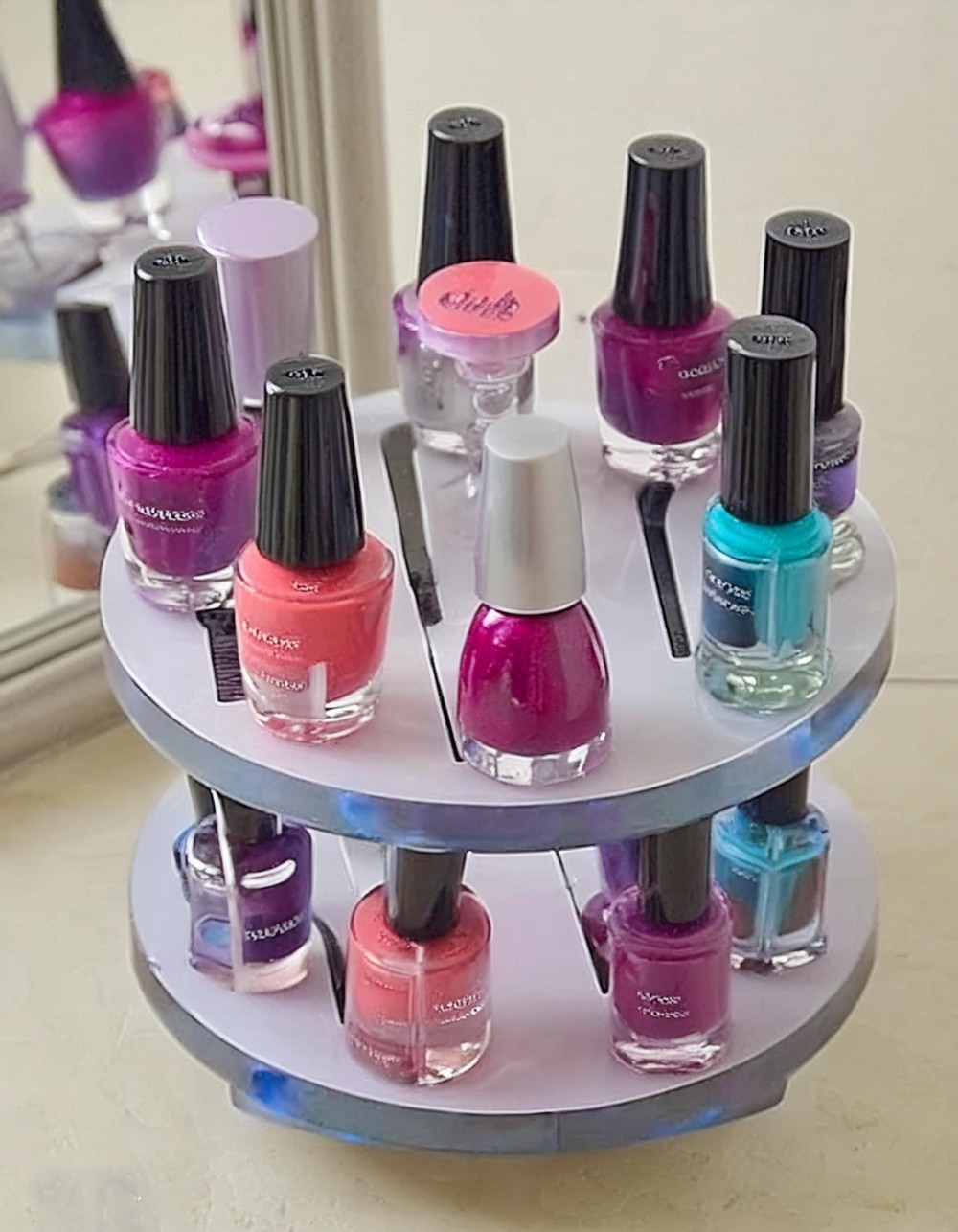 DIY Nail Polish Carousel