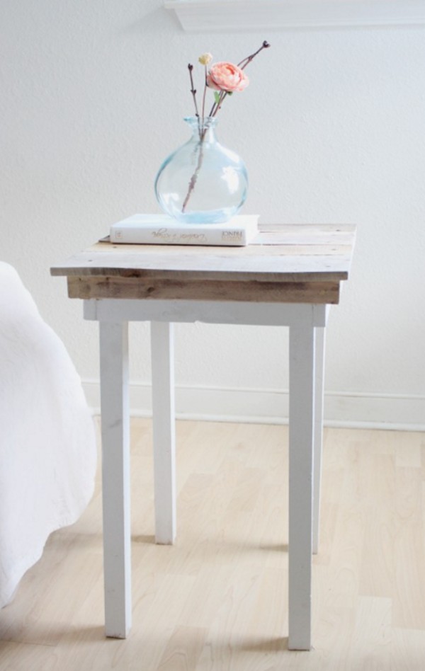 DIY Pallet Nightstand