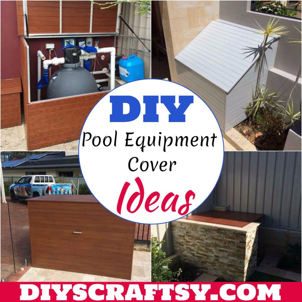 30 DIY Pool Equipment Cover Ideas DIYsCraftsy