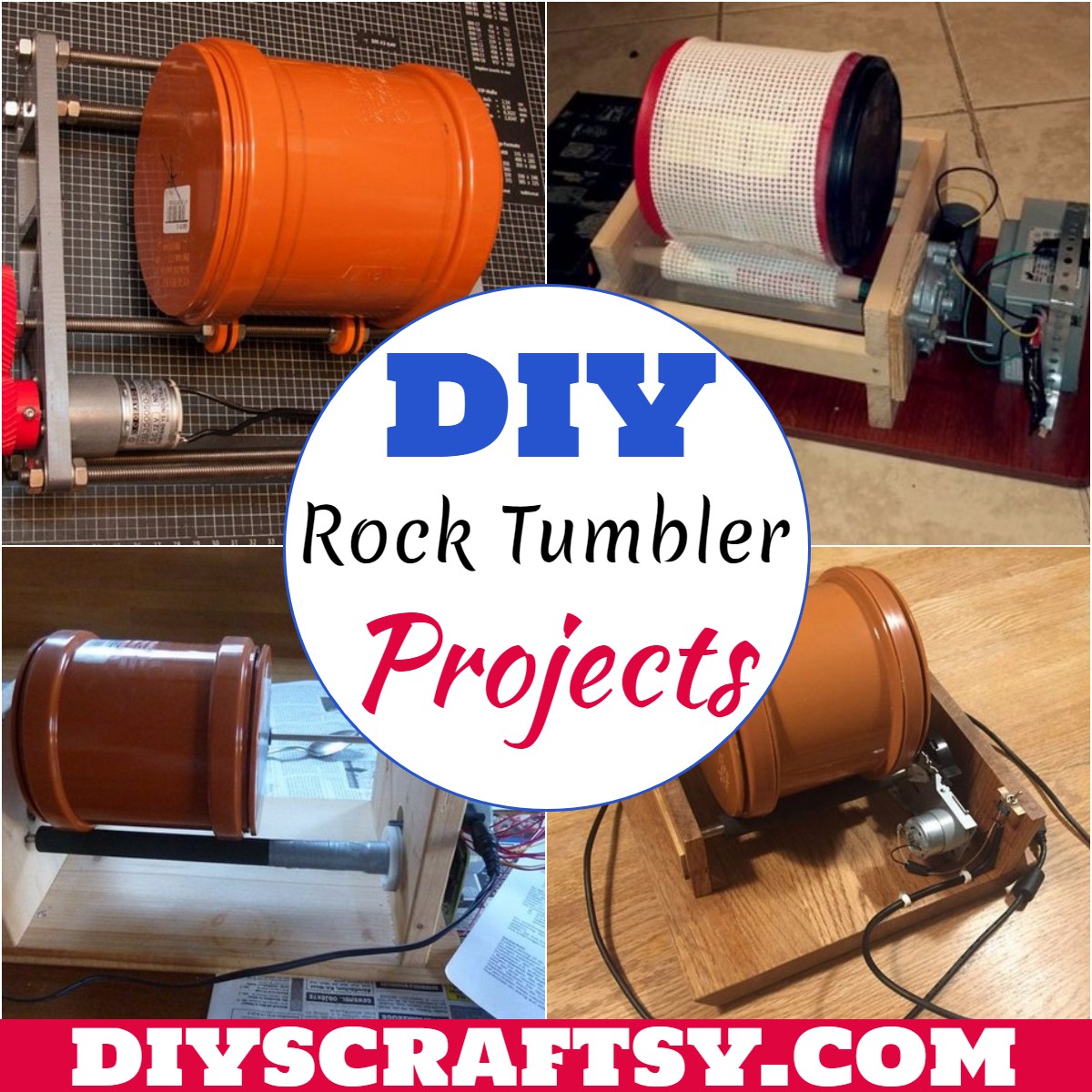 24 DIY Rock Tumbler Plans For Everyone DIYnCrafty, 60 OFF