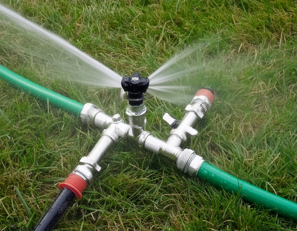 DIY Three Head Sprinkler System