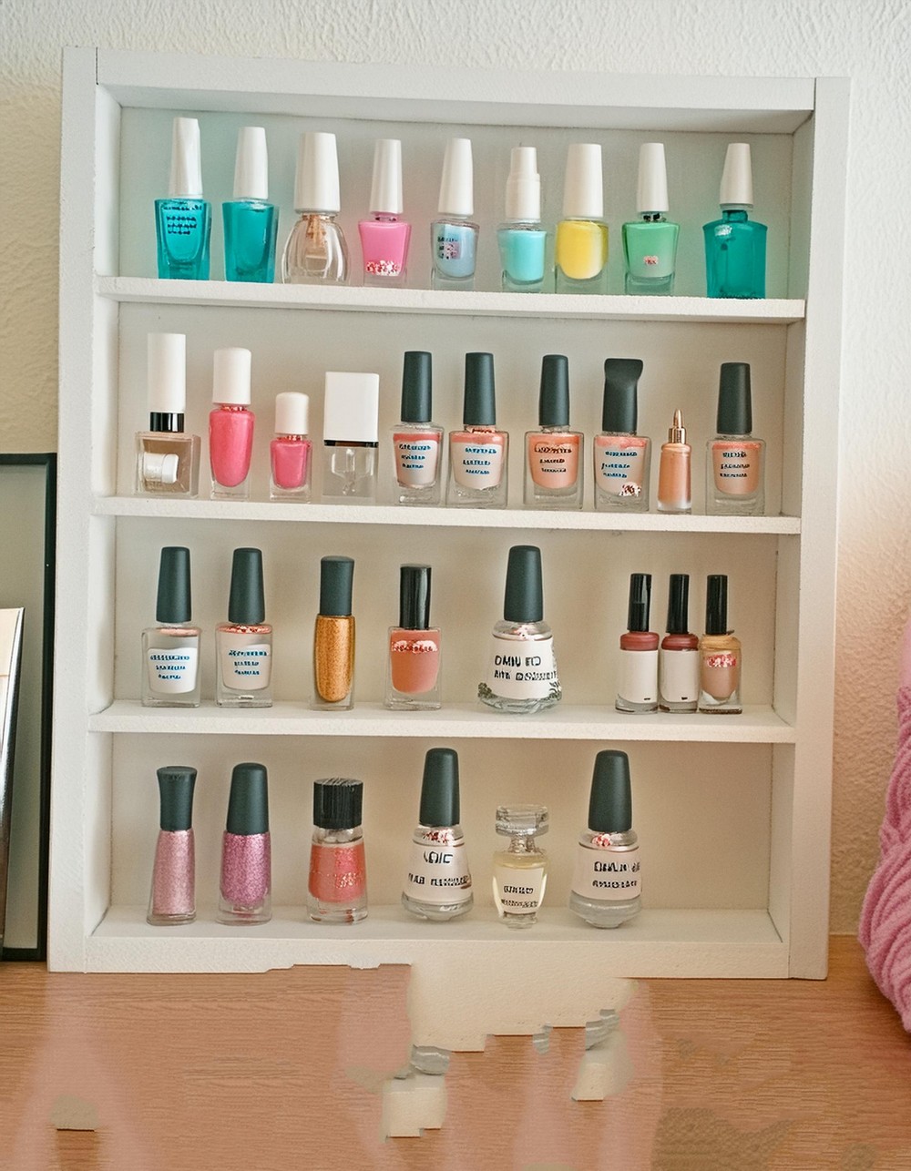 Drawer To Nail Polish Rack