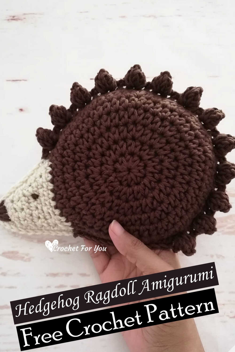 Hedgehog Ragdoll Amigurumi