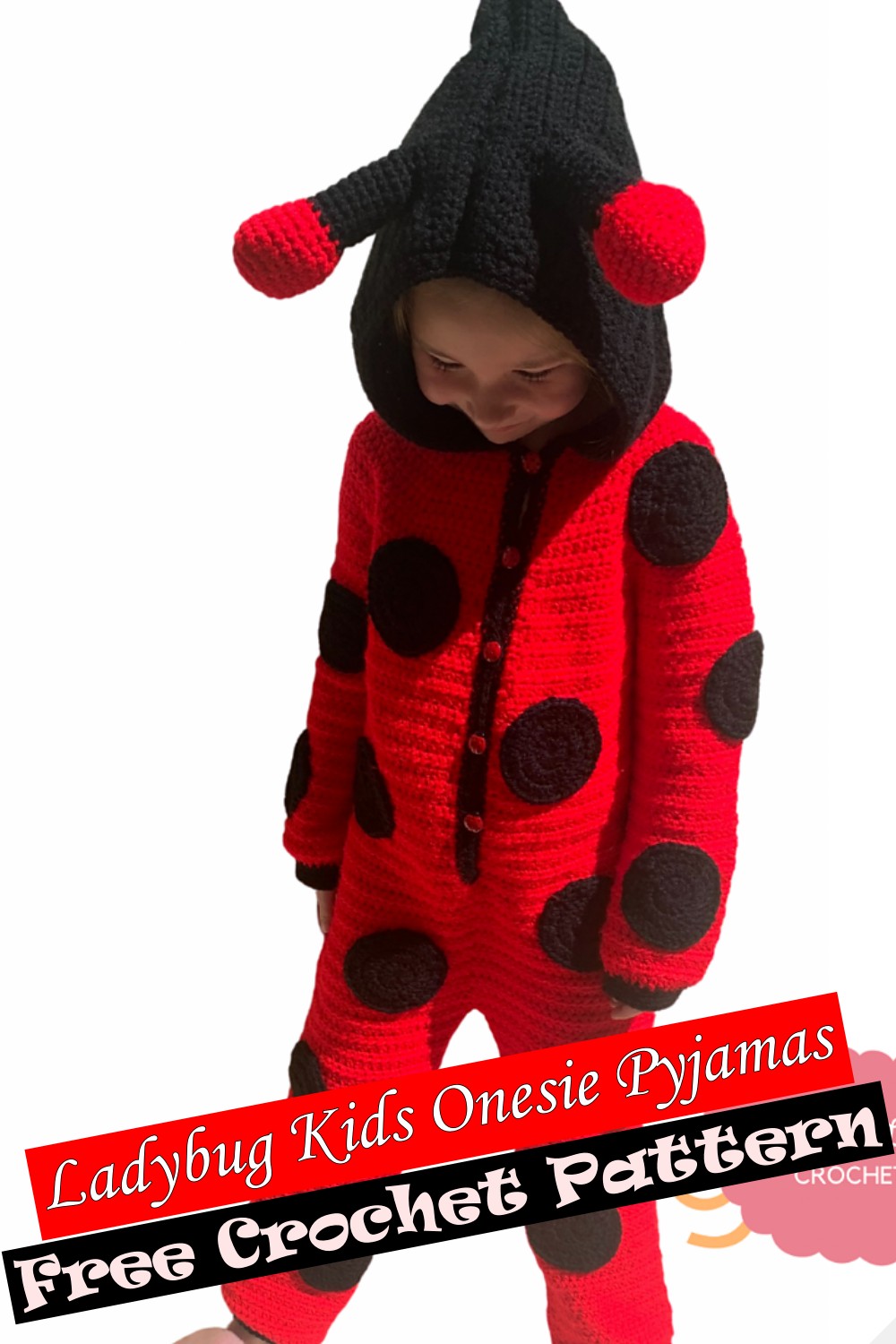 Ladybug Kids Onesie Pyjamas