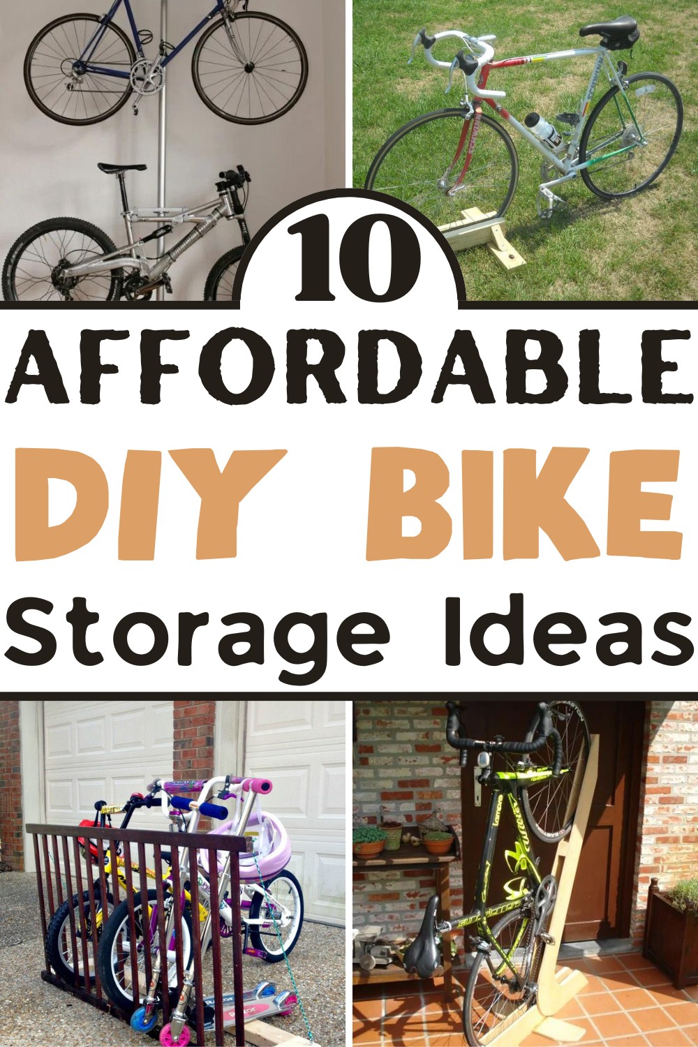 10 Affordable DIY Bike Storage Ideas