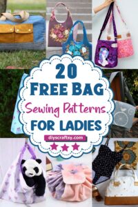 20 Free Bag Sewing Patterns For Ladies - DIYsCraftsy