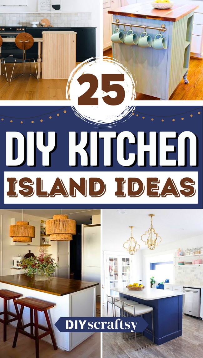 25 Cheap DIY Kitchen Island Ideas