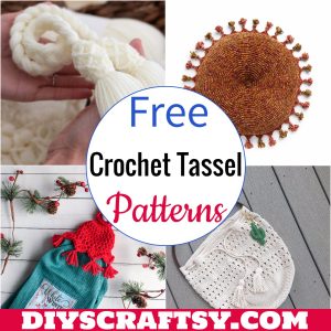 Tassel Patterns 40 Free Crochet Tassel Patterns & Ways To Use Them - DIYsCraftsy