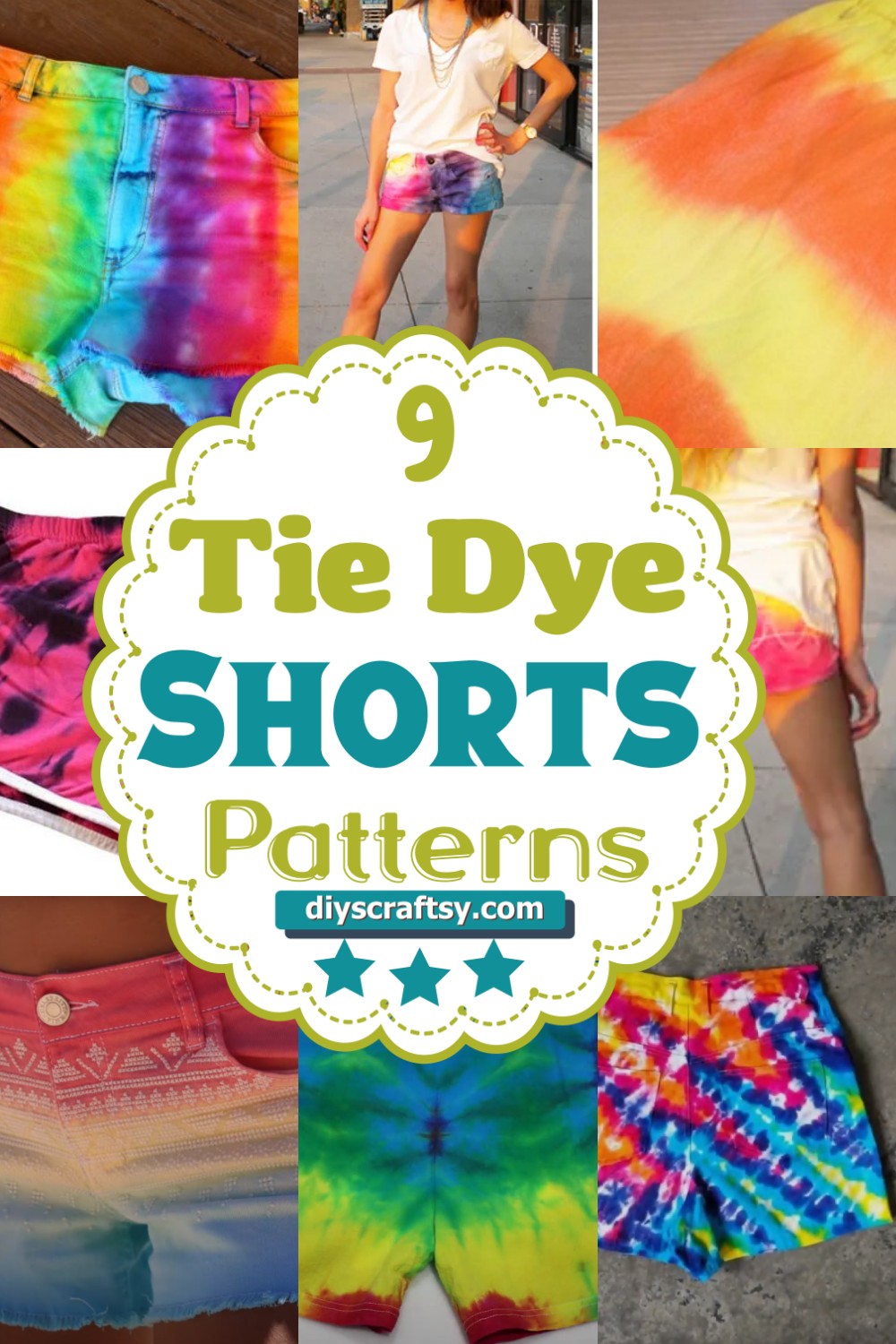 Tie-dye Shorts
