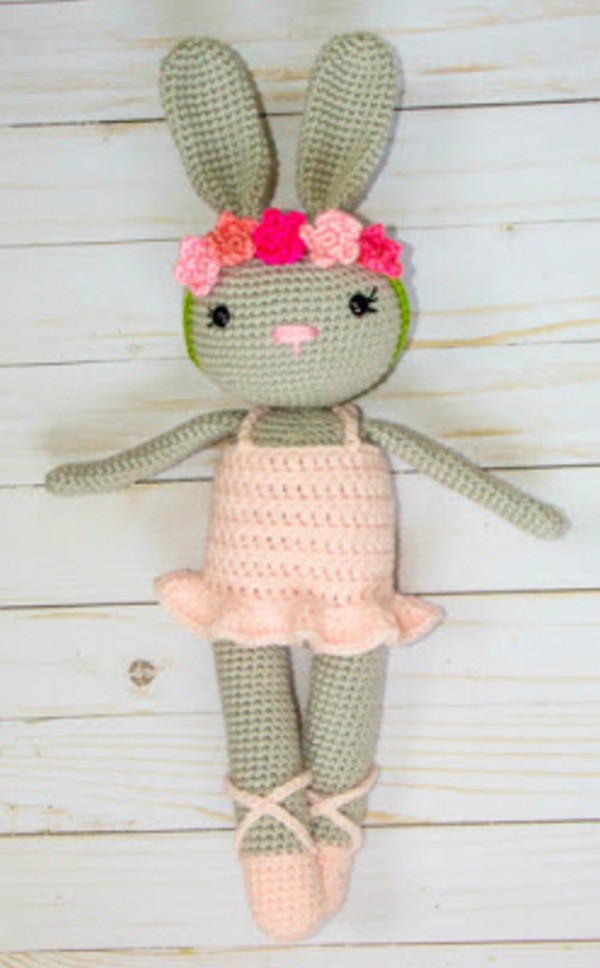 Ballerina Bunny To Crocheting