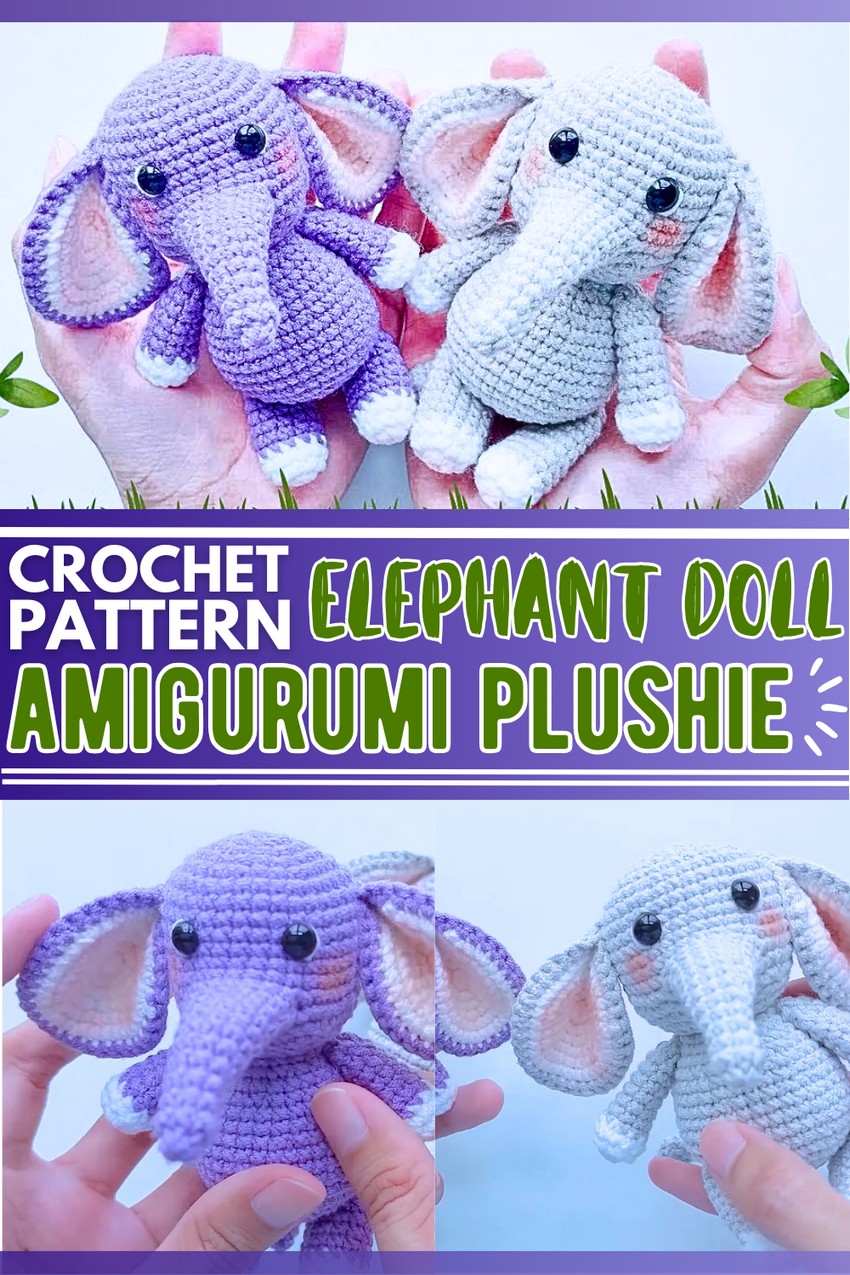 Crochet Amigurumi Elephant