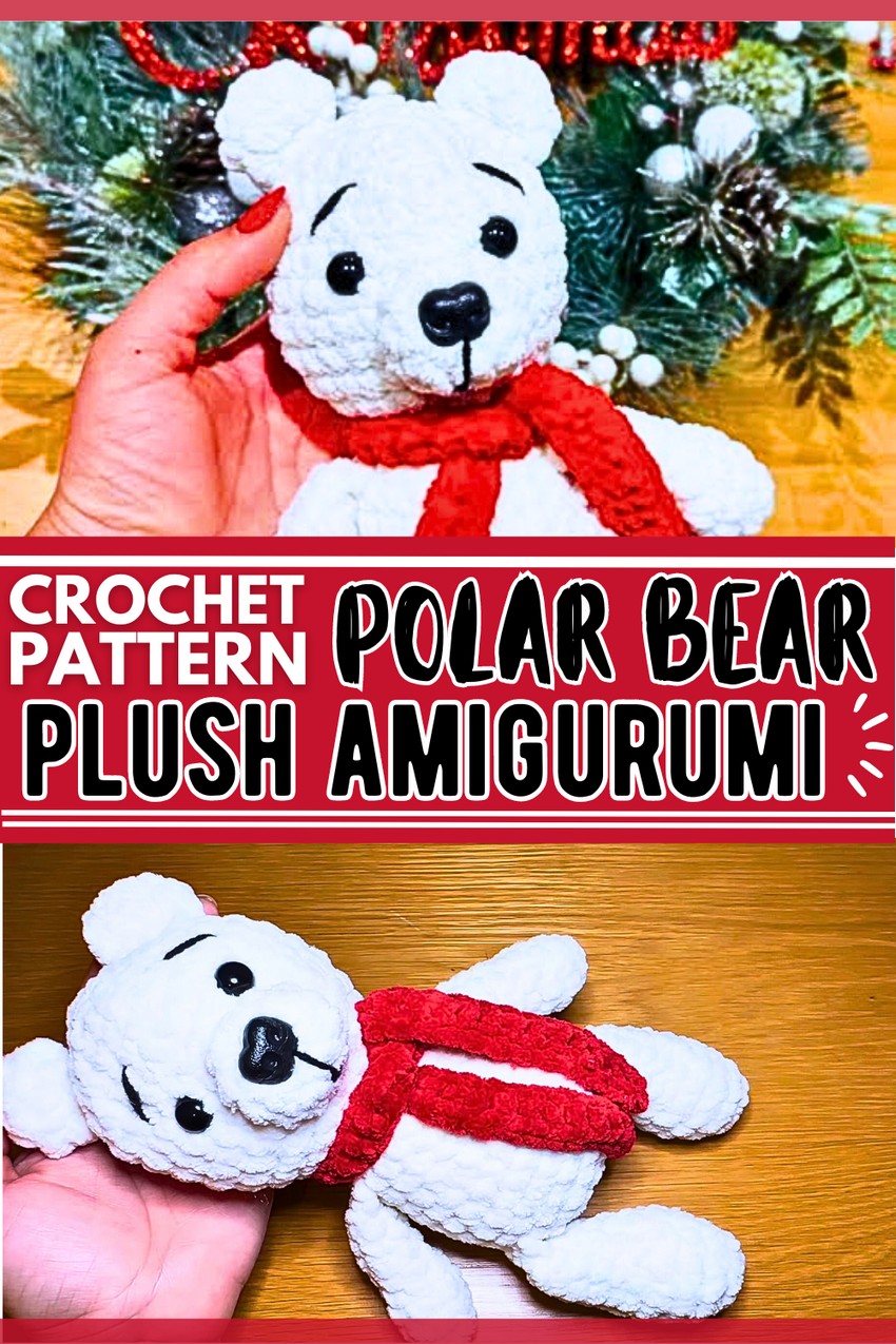 Crochet Polar Bear Amigurumi Bear