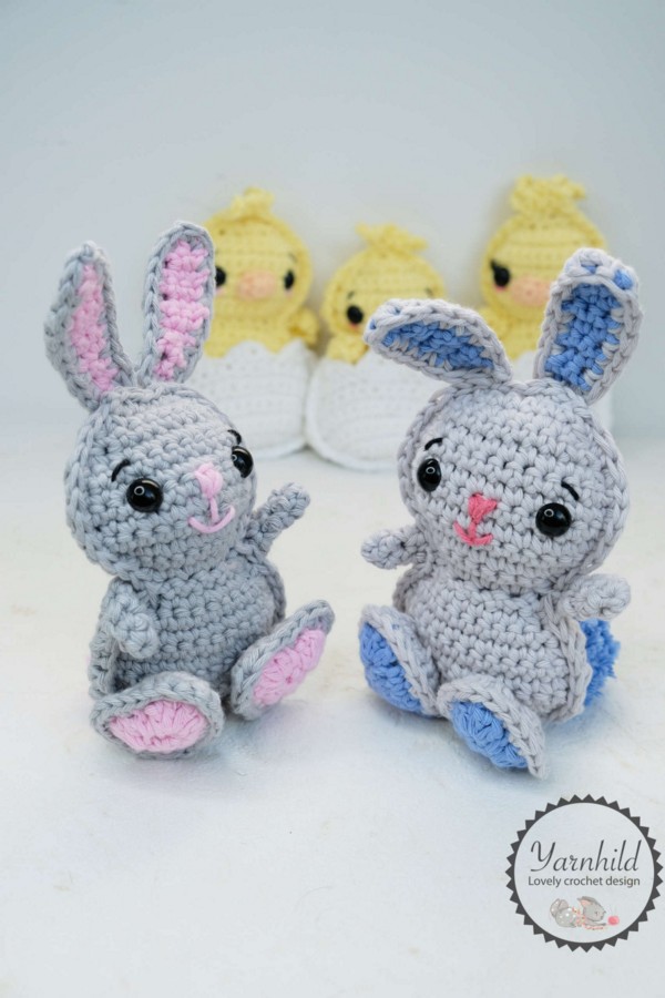 Crochet Ragdoll Bunny Ben Pattern