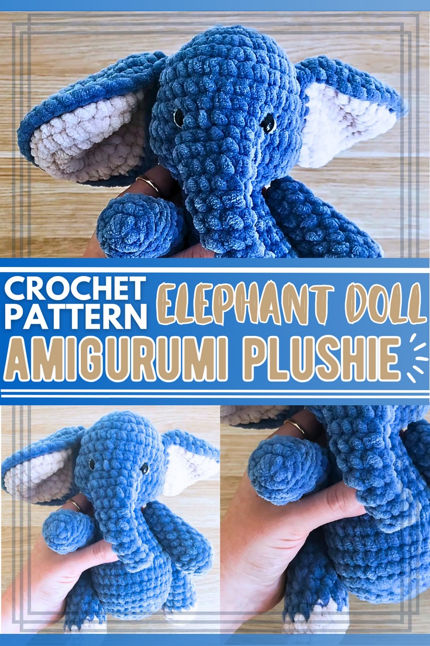 Cute Crochet Elephant