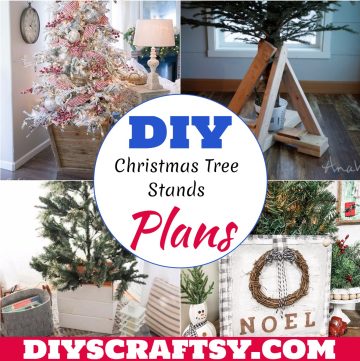 DIY Christmas Tree Stands Plans 1