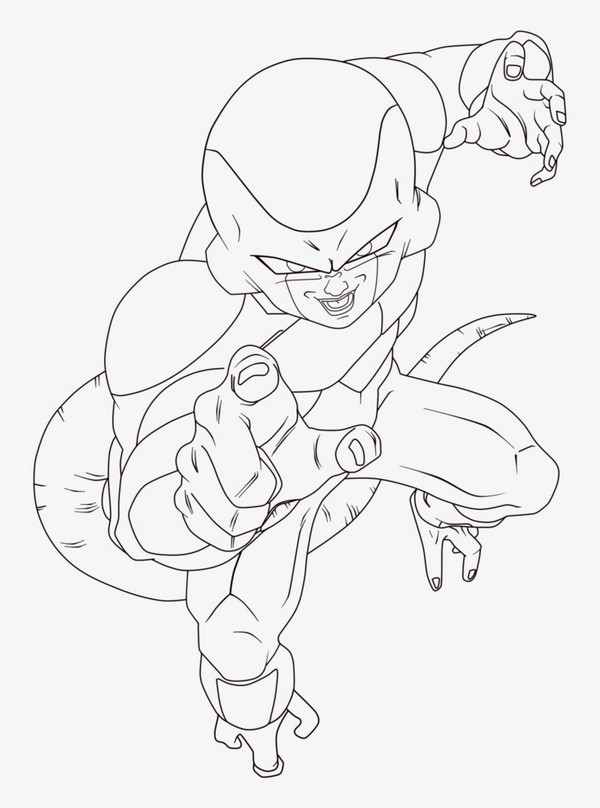 Dragon Ball Z Frieza Drawing