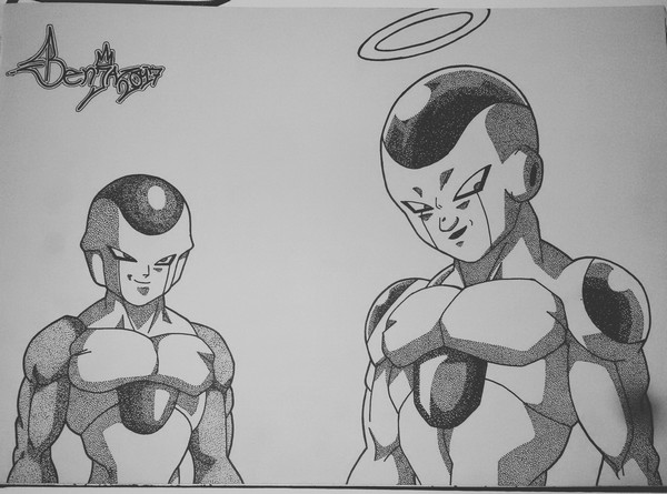 Drawing Of Frieza & Frost