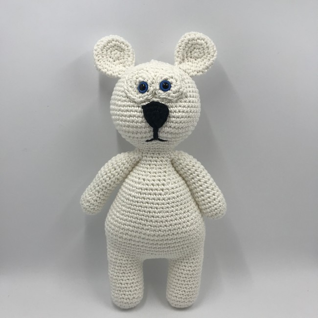 Free Crochet Albie The Polar Bear Pattern