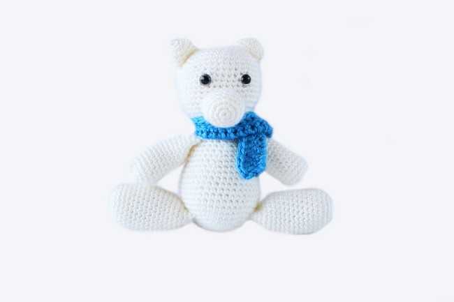 Free Crochet Alexei The Polar Bear Pattern