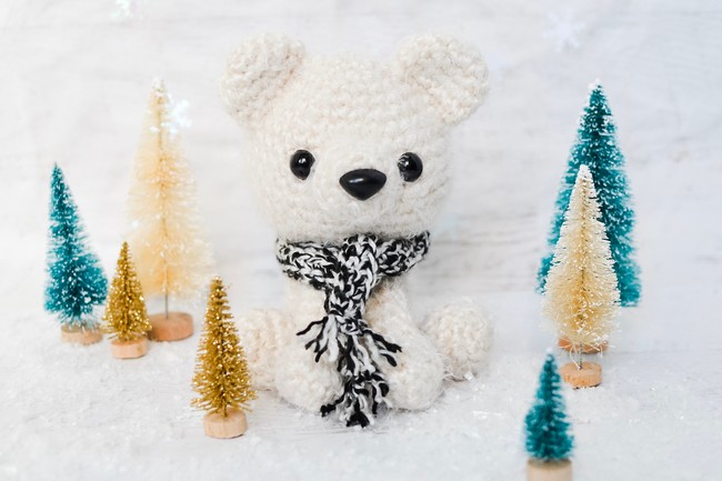 Free Crochet Parker The Polar Bear Pattern