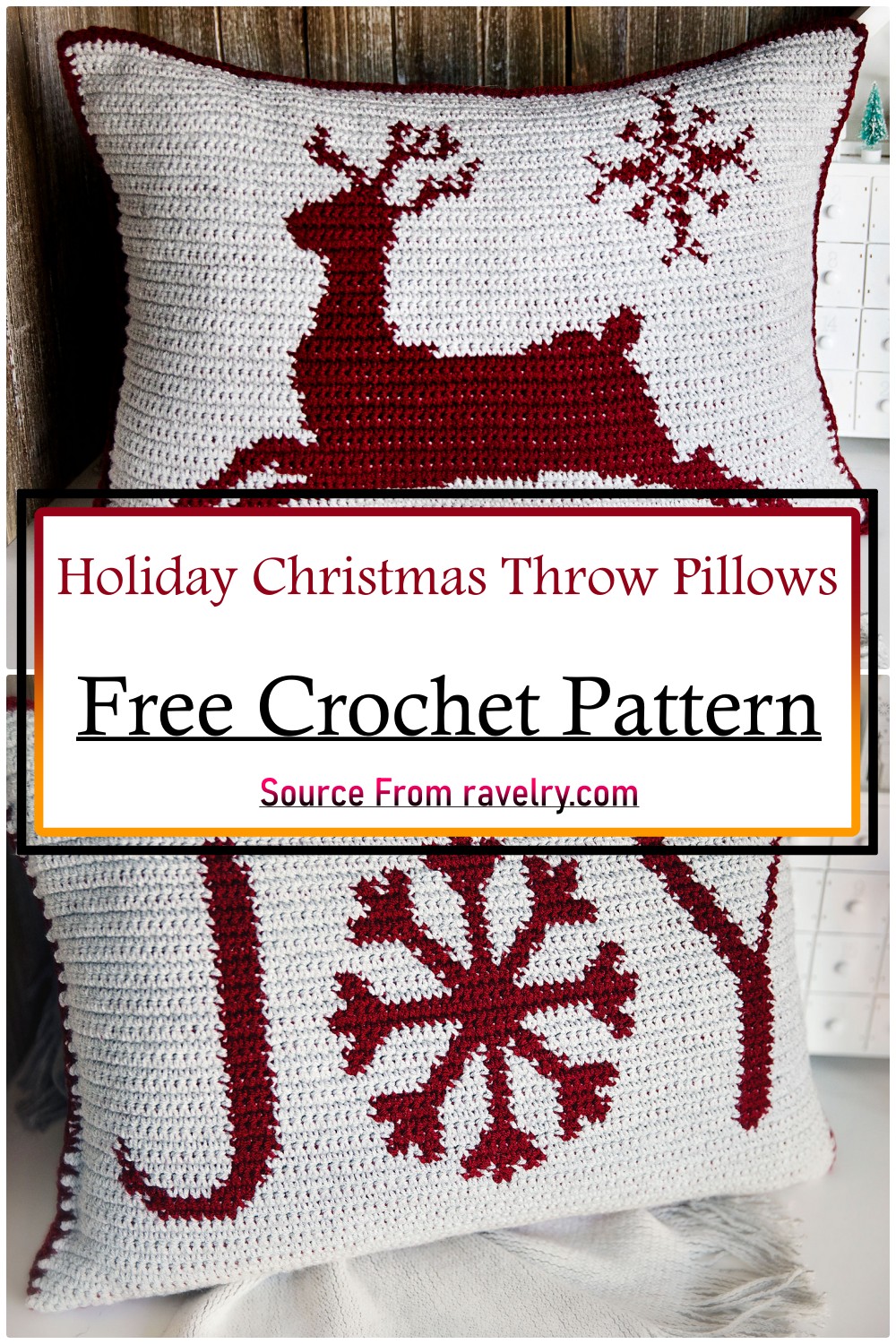 Holiday Christmas Throw Pillows