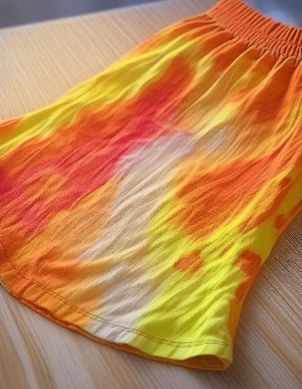 How to Tie Dye Shorts