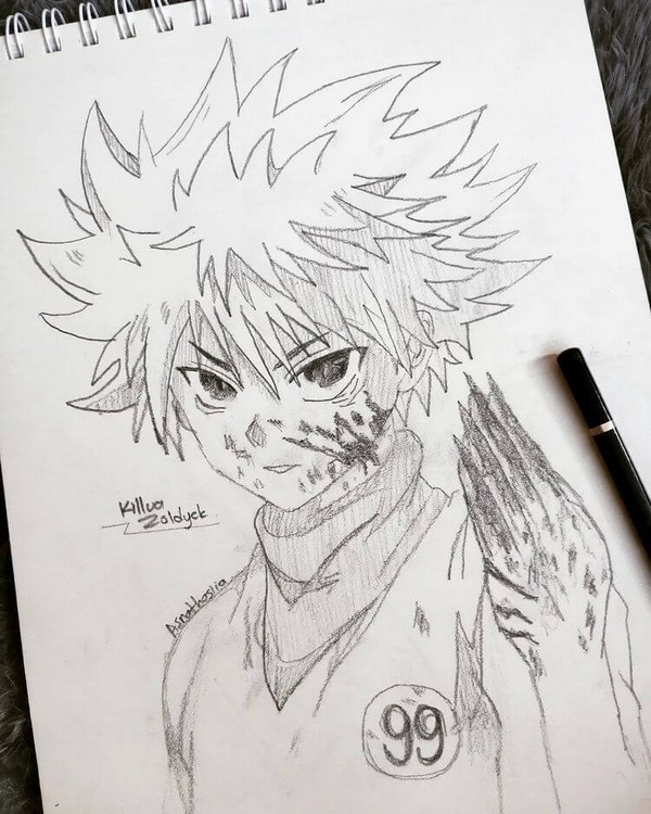 Killua lightening fingers