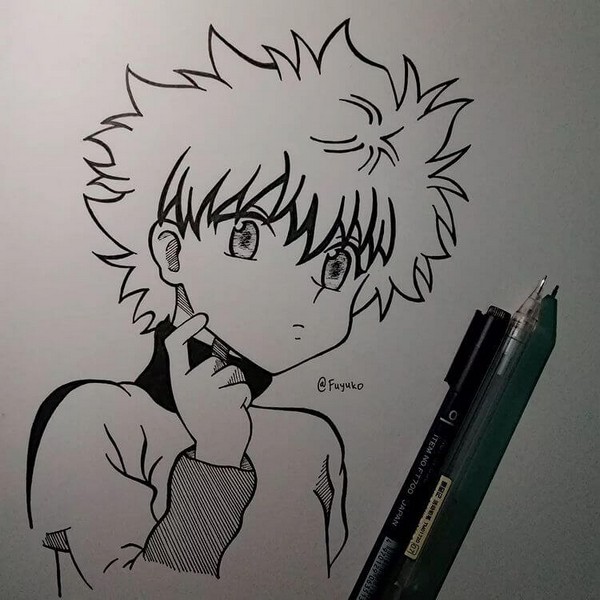 Killua thinking