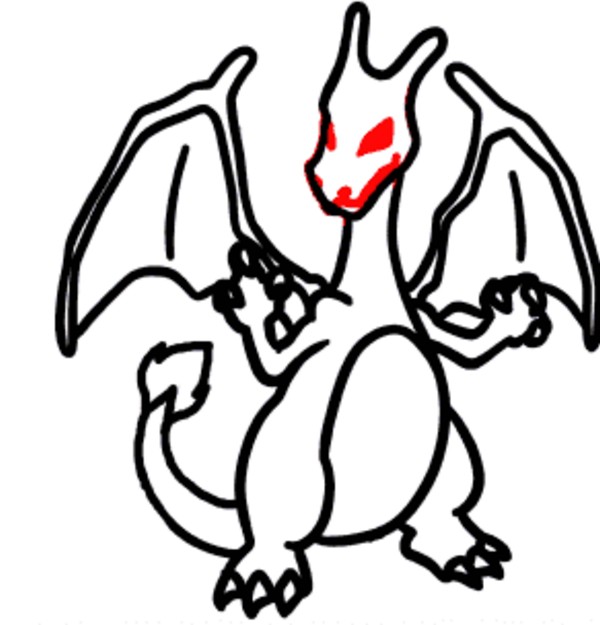 Draw Charizard Pokemon