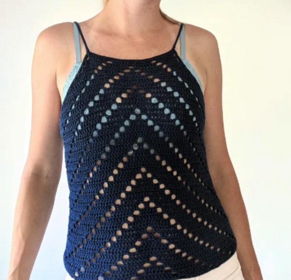 Peaks Crochet Tank Top