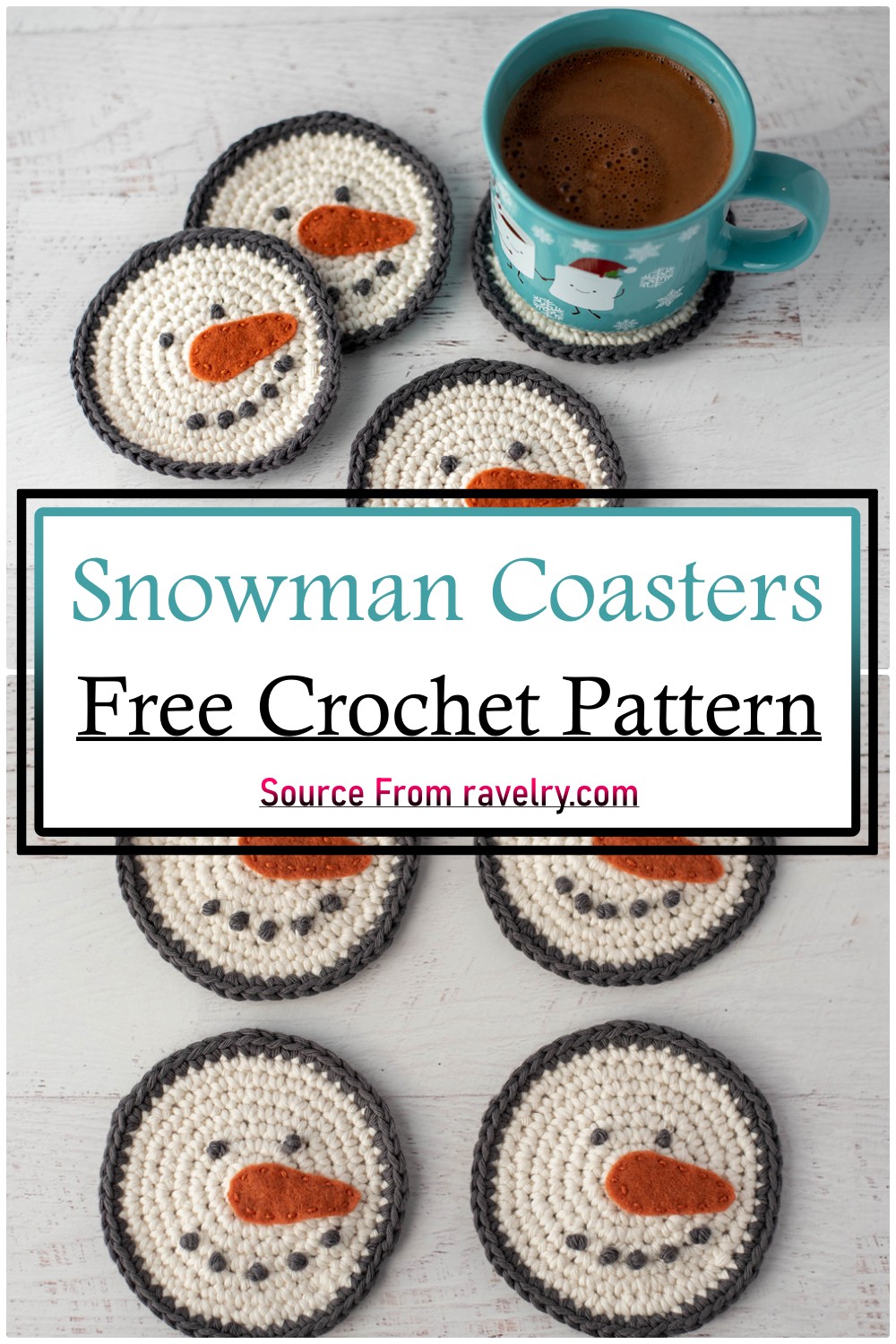 Snowman Coasters