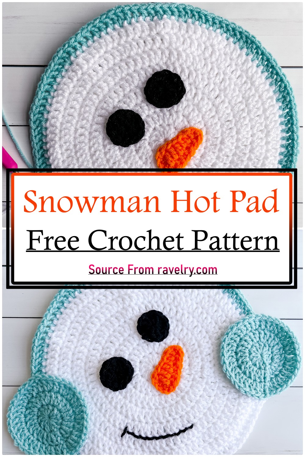 Snowman Hot Pad