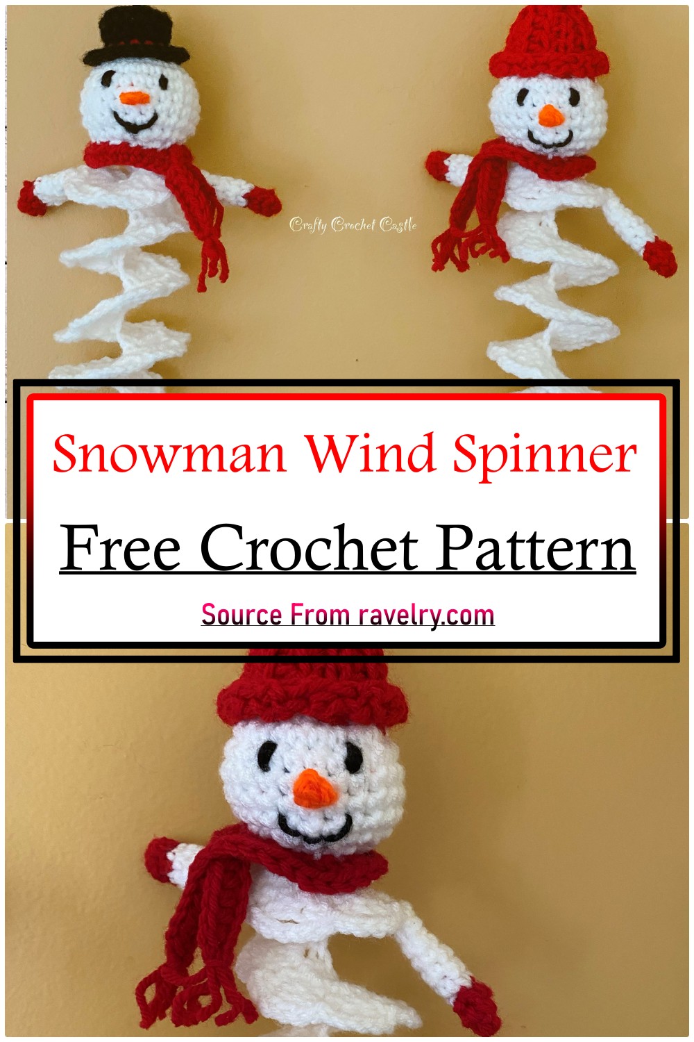 Snowman Wind Spinner