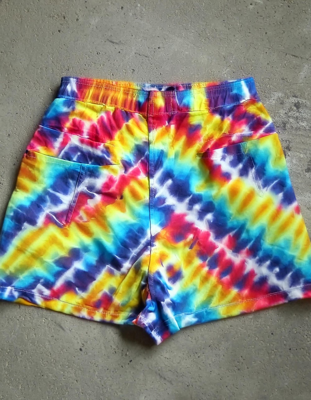 Wigwag Zigzag Dye Summer Shorts