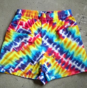 Tie Dye Shorts Patterns