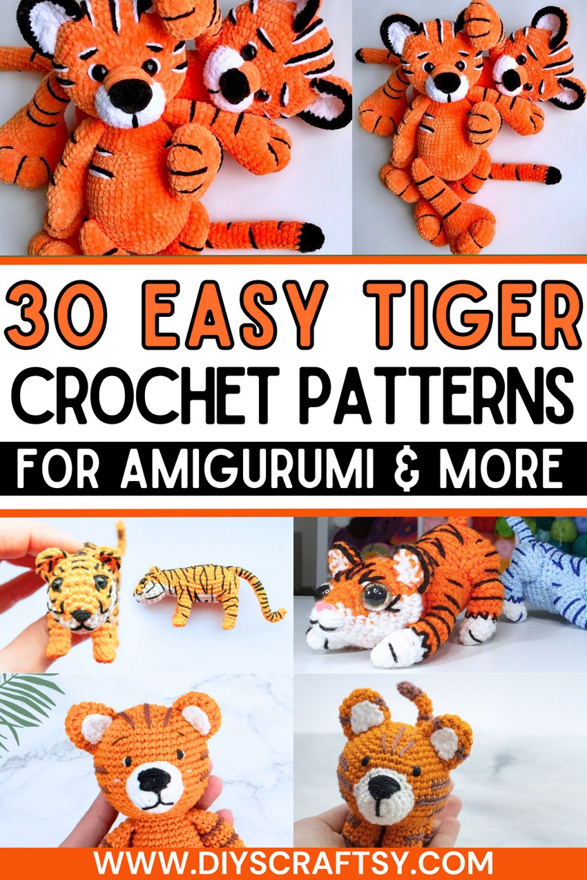 crochet tiger patterns