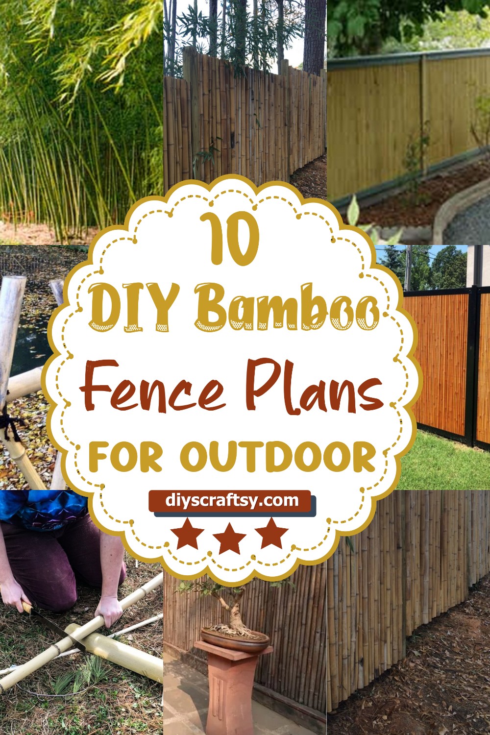10 DIY Bamboo Fence Plans For Outdoor