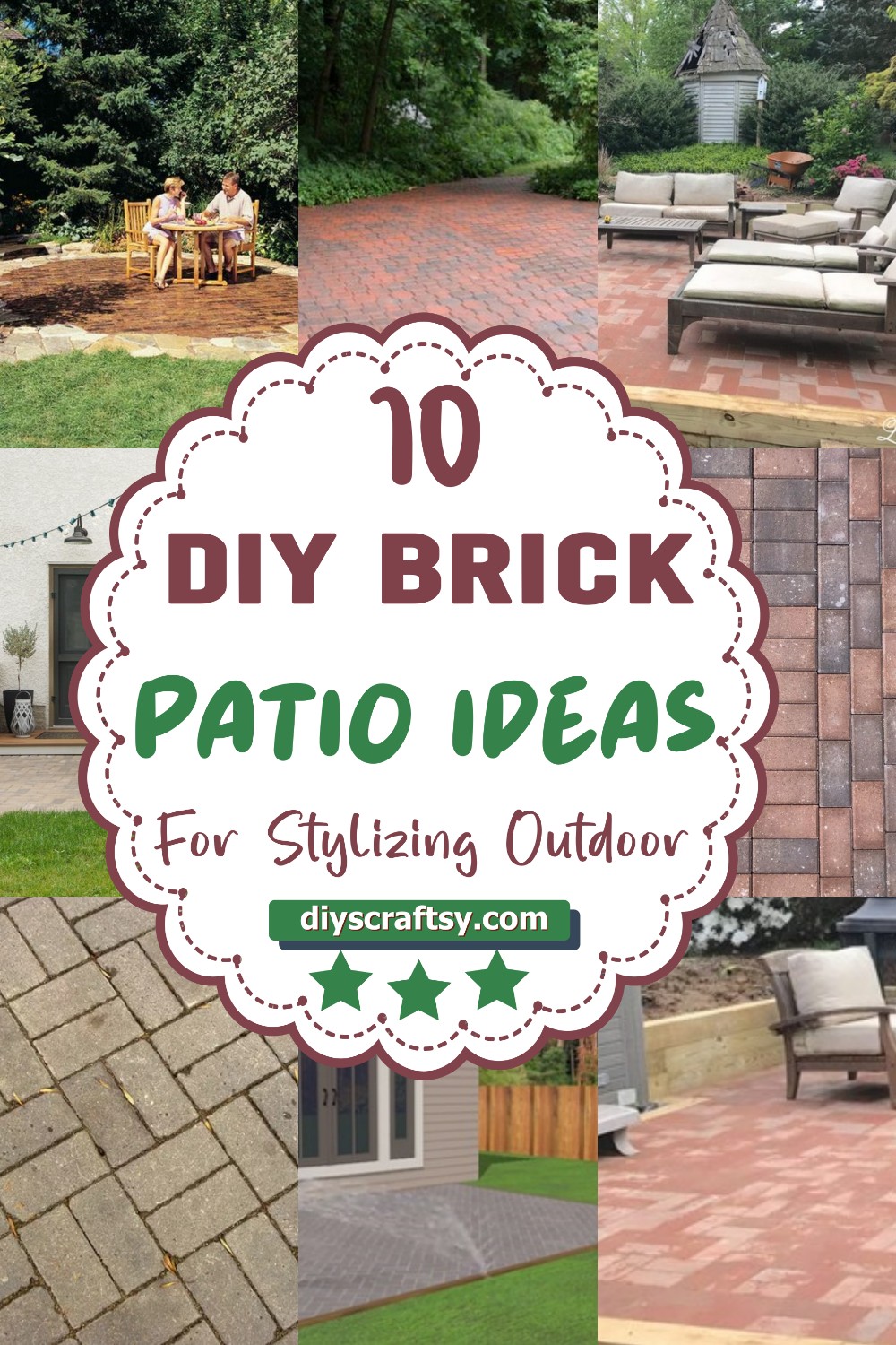 10 DIY Brick Patio Ideas For Stylizing Outdoor