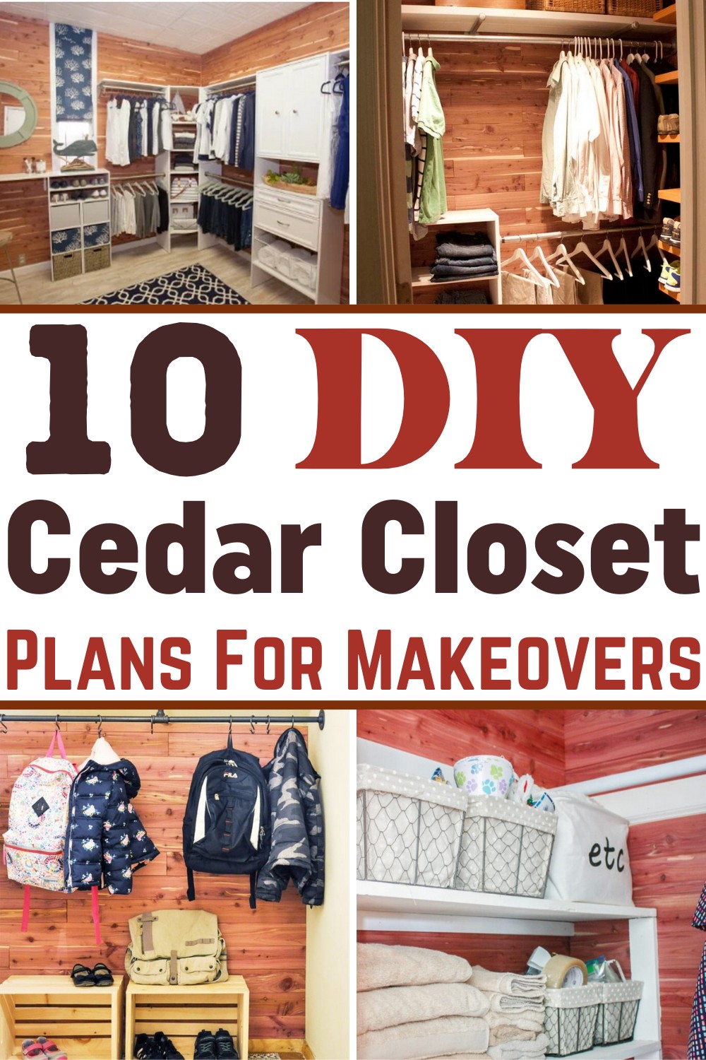 10 DIY Cedar Closet Plans For Closet Makeovers
