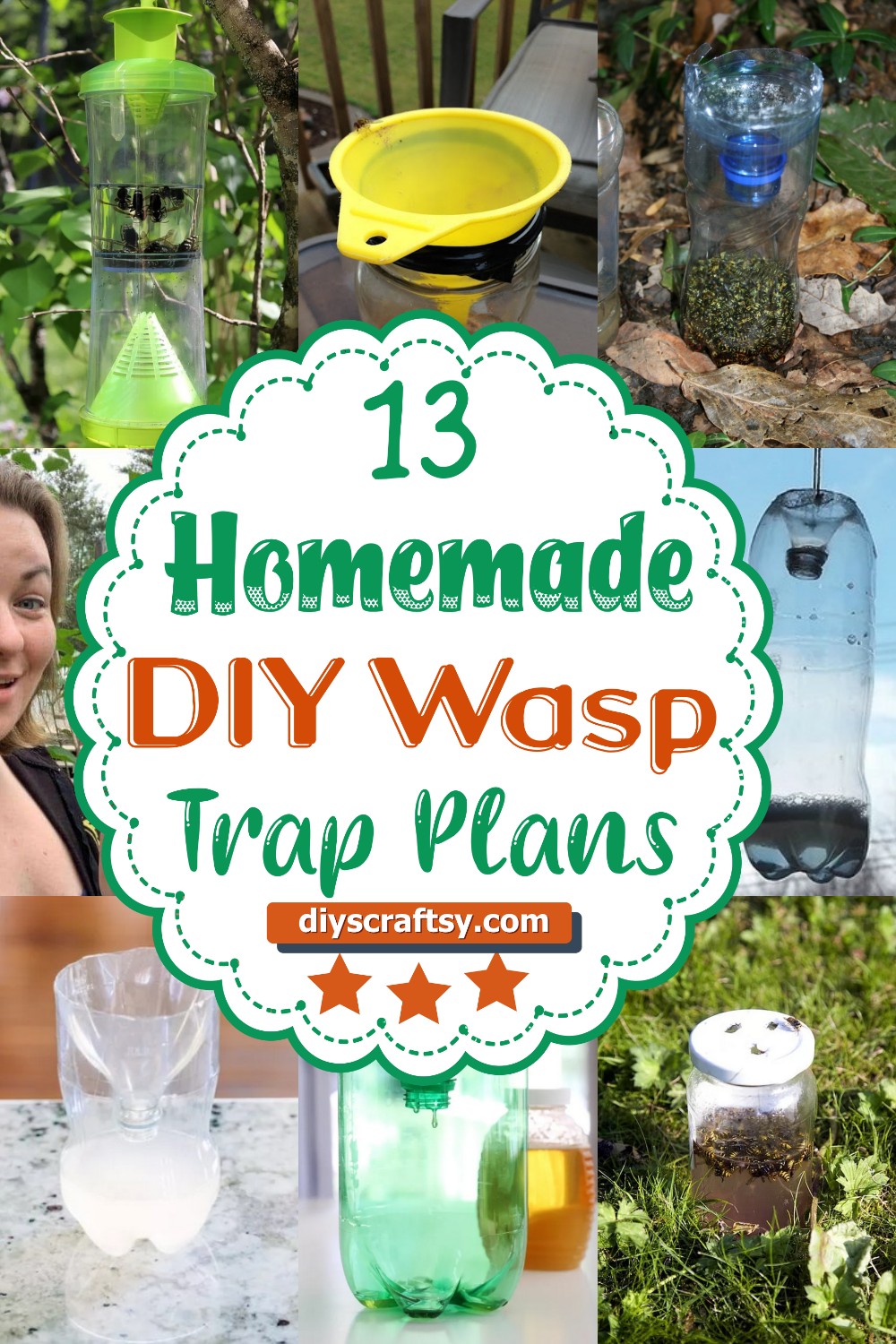 13 Homemade DIY Wasp Trap Plans