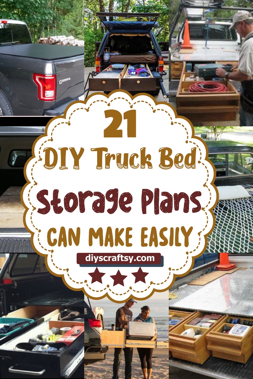 21 DIY Truck Bed Storage Plans You Can Make Easily
