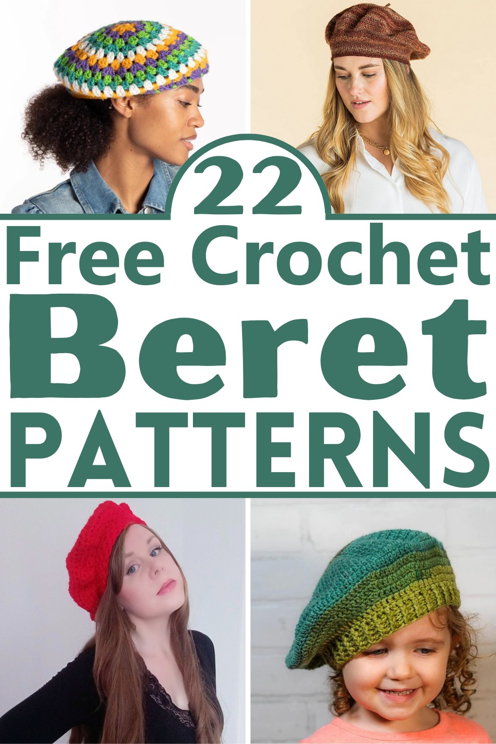 22 Crochet Beret Patterns For Adults