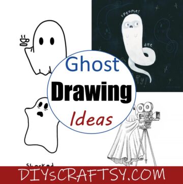 Ghost Drawing Ideas