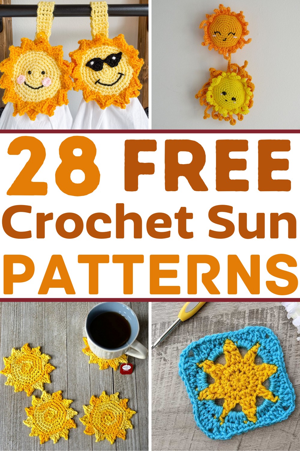 28 Crochet Sun Patterns