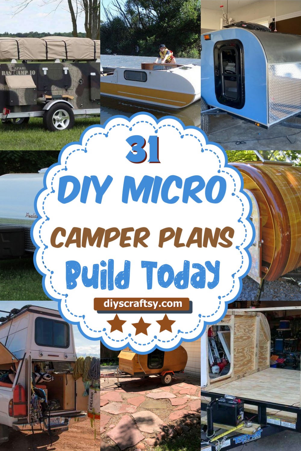 31 DIY Micro Camper Plans You Can Build Today