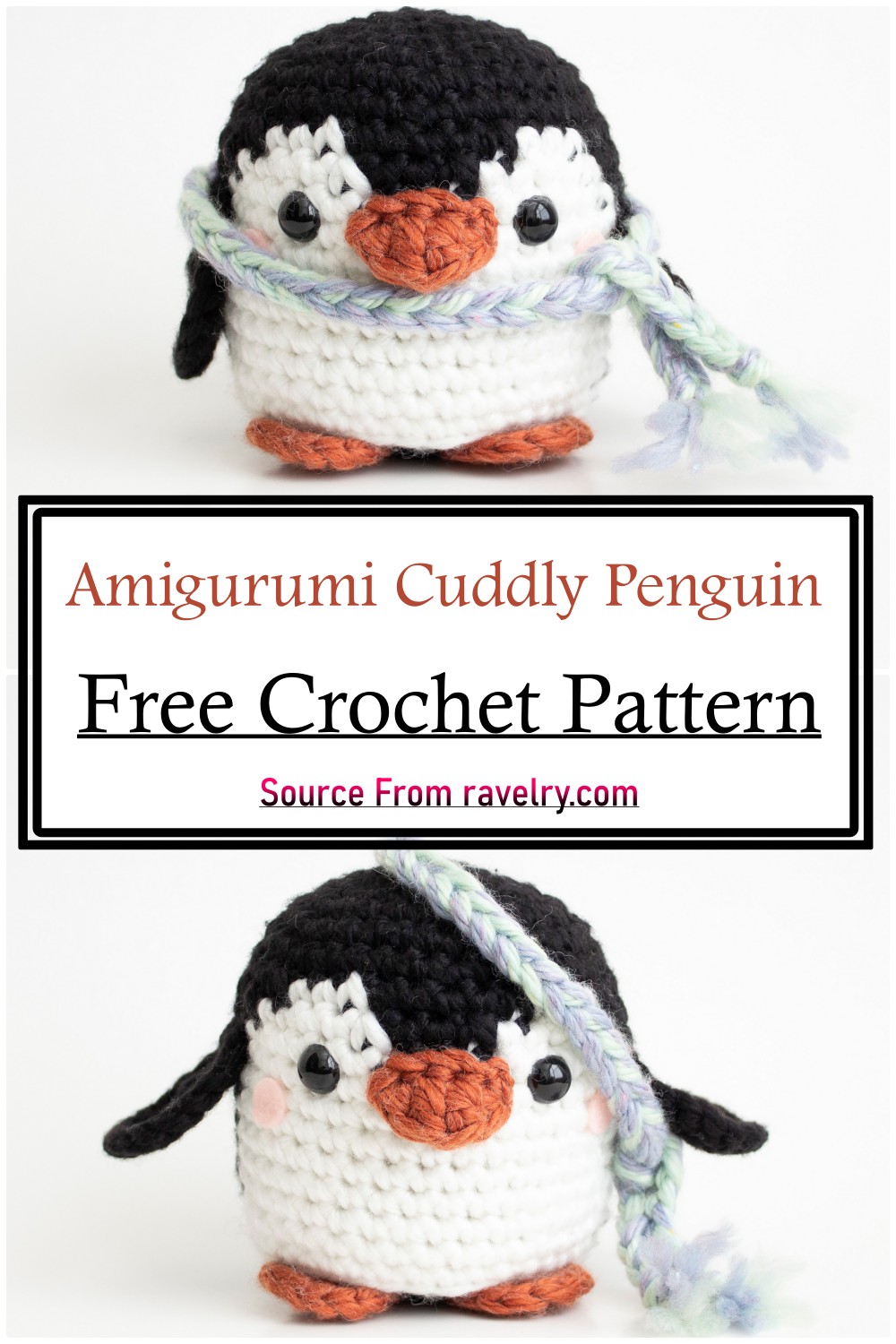 Amigurumi Cuddly Penguin