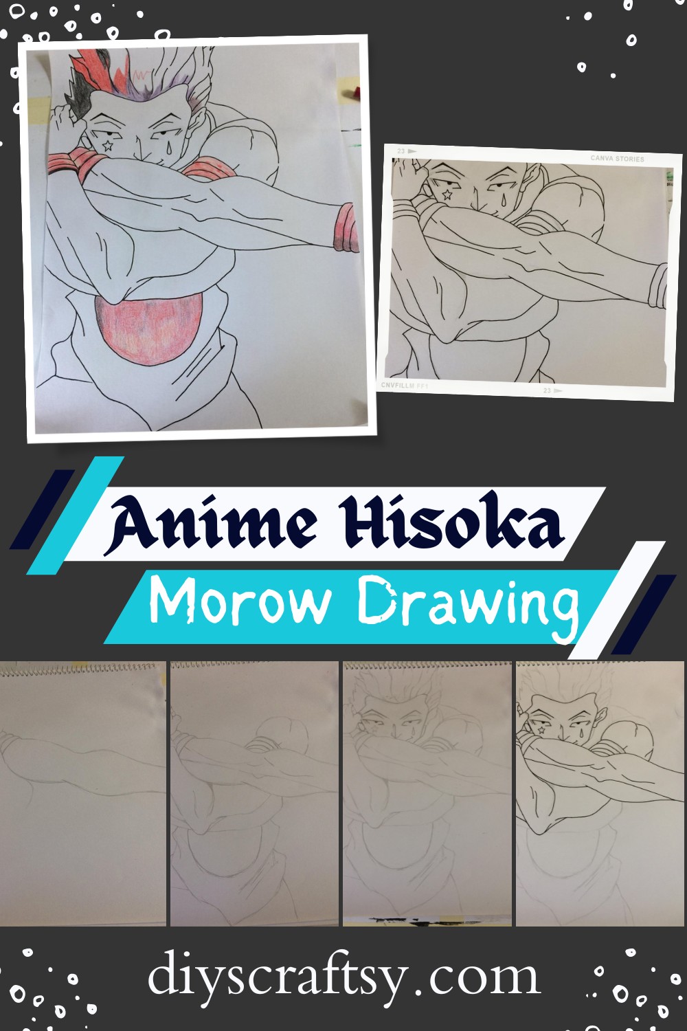 Anime Hisoka Morow Drawing