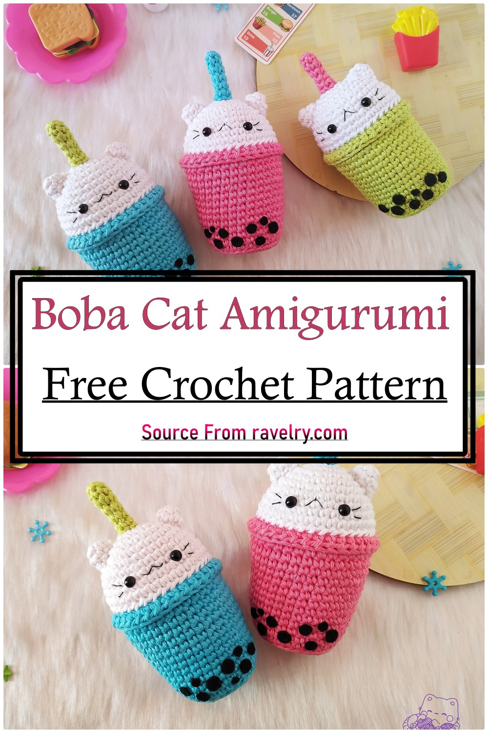 Boba Cat Amigurumi
