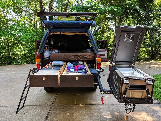 Build The Ultimate Truck Bed Sleeping Platform